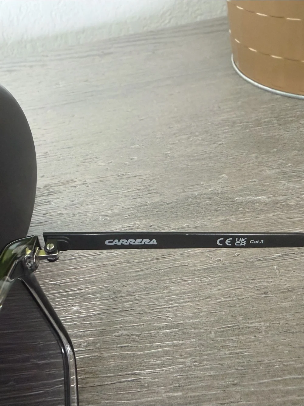 Carrera unisex Black Shield Sunglasses with Dark Gradient Lenses
